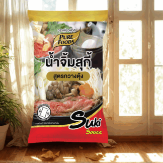 น้ำจิ้มสุกี้ สุตรกวางตุ้ง ตราเพียวฟู้ดส์